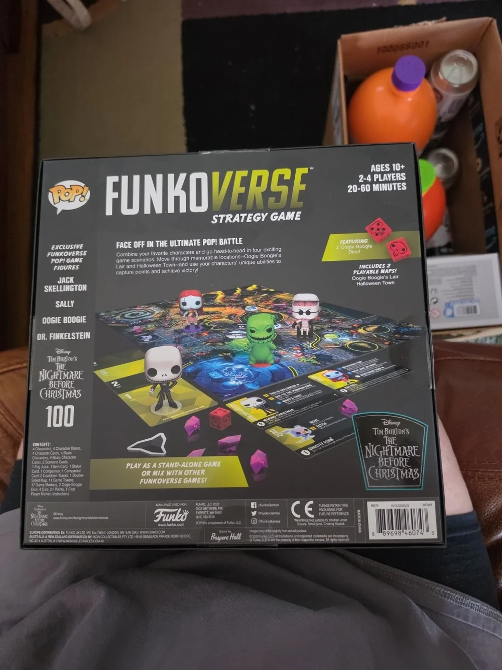 Funko FunkoVerse Strategy Game – Black, Green, Purple, White, Orange
